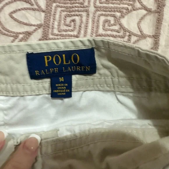 Kids Polo Ralph Lauren Cargo Shorts like new only wore once - Picture 4 of 4
